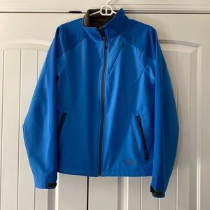 LLBean wind resistant jacket with warm inner lining